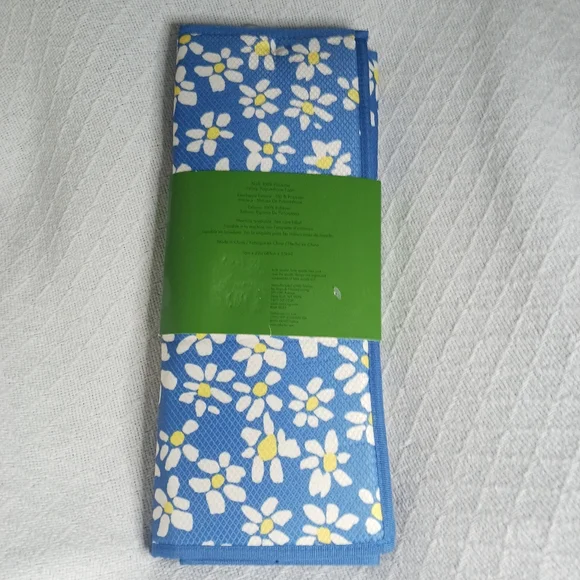 Kate Spade New York Set of 2 Floral Reversible Drying Mats - Picture 4 of 5